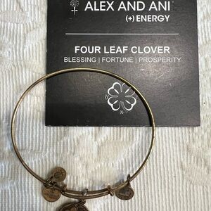 Alex and Ani Gold Expandable Bangle Bracelet